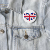Heart Shaped United Kingdom Flag / Union Jack Button (Beispiel)
