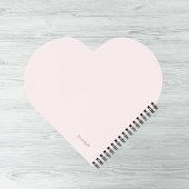 Heart Shaped Wax flower  Notizblock