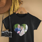 Heart Shaped Wedding Foto T-Shirt