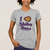 "Heart" Shiba Inus T - Shirt (Vorderseite)