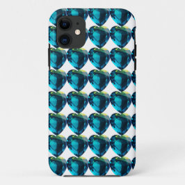 Heart Sky-blue Case-Mate iPhone Hülle