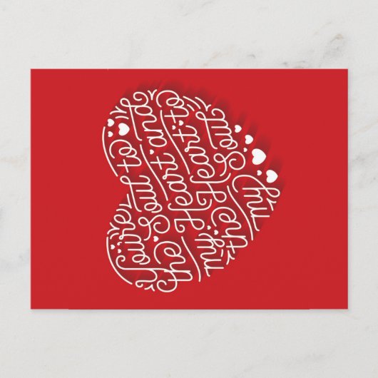 HEART SOUL / Postcard Feiertagspostkarte (Vorderseite)