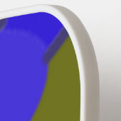 Heart Spaceship Modernes Pickleball Paddle (Linke Seite)