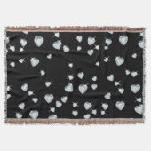 Heart Sparkle Diamonds Decke (Vorderseite)