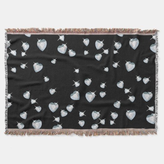 Heart Sparkle Diamonds Decke (Vorderseite)