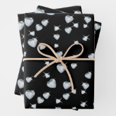 Heart Sparkle Diamonds Geschenkpapier Set (Beispiel)