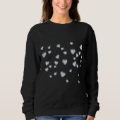 Heart Sparkle Diamonds Sweatshirt (Vorderseite)