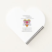 Heart Spiral Notebook Notizblock (Rückseite)