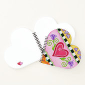 Heart Spiral Notebook Notizblock (Innenseite)