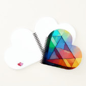 Heart Spiral Notebook Notizblock (Innenseite)