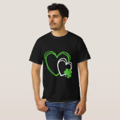 Heart St Patricks Day T-Shirt (Vorne ganz)