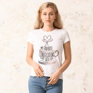 Heart Steam Coffee Mama - Zeitloser Muttertag ArT T-Shirt