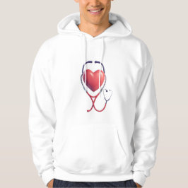 Heart Stethoscope Love Hoodie