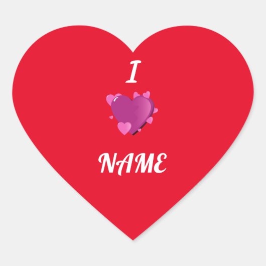 Heart Sticker (Vorderseite)