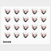 Heart Sticker von hado90 (Blatt)