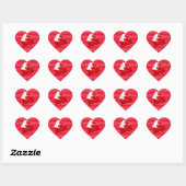 Heart Stickers (Blatt)