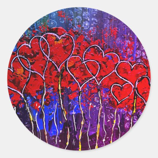 Heart Stickers (Vorderseite)