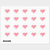 Heart Stickers (Blatt)