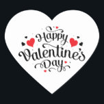 Heart Stickers<br><div class="desc">Herzform-Aufkleber werden in einem festlichen Herzensdruck des Happy Valentines Day gezeigt. Lizenziertes Bild</div>