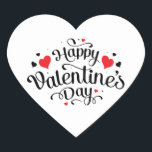 Heart Stickers<br><div class="desc">Herzform-Aufkleber werden in einem festlichen Herzensdruck des Happy Valentines Day gezeigt. Lizenziertes Bild</div>
