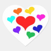 Heart Stickers (Vorderseite)