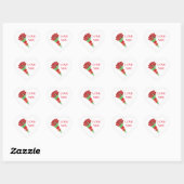Heart Stickers (Blatt)