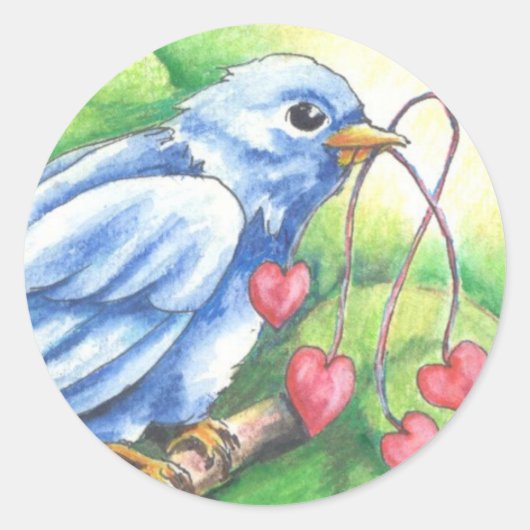 Heart Strings Aufkleber (Vorderseite)