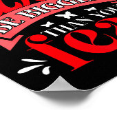 Heart Surgery Heart Disease Awareness Poster (Ecke)