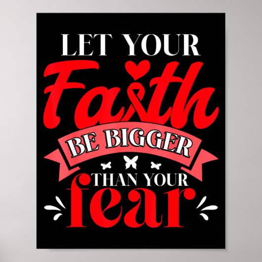 Heart Surgery Heart Disease Awareness Poster (Vorne)