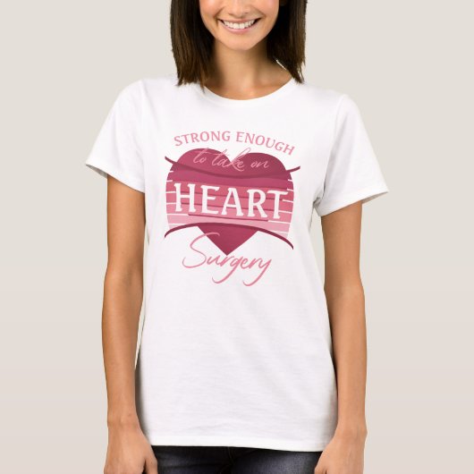 Heart Surgery Recovery For Women T-Shirt (Vorderseite)