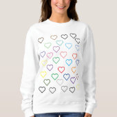  heart sweatshirt (Vorderseite)