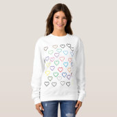 heart sweatshirt (Vorne ganz)