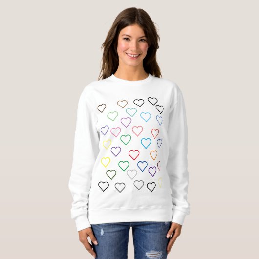  heart sweatshirt (Vorne ganz)