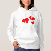 Heart T - Shirt Hoodie (Vorderseite)