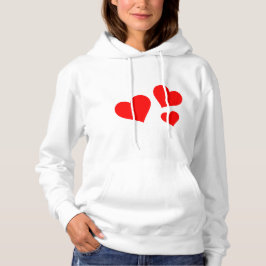 Heart T - Shirt Hoodie