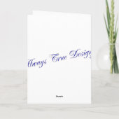 Heart Tears Karte (Rückseite)