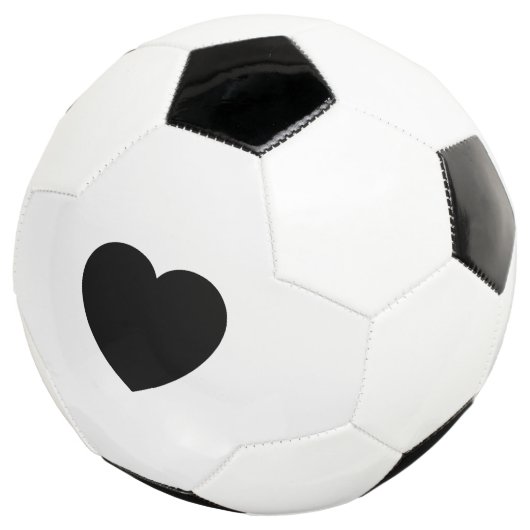Heart-Themed Soccer Ball for Gift or Play (Dreiviertel)