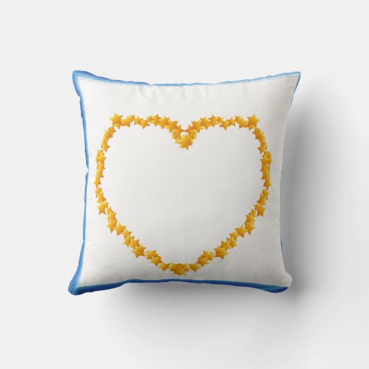 Heart Throw Cushion Kissen (Rückseite)