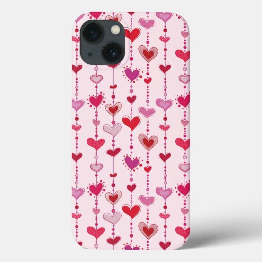 Heart Tiles Case-Mate iPhone Hülle (Rückseite)