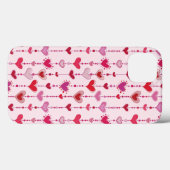 Heart Tiles Case-Mate iPhone Hülle (Rückseite (Horizontal))