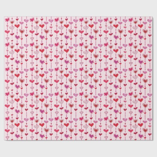 Heart Tiles Geschenkpapier (Flach)