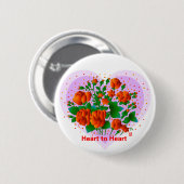Heart To Heart Button (Vorne & Hinten)