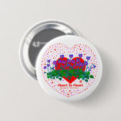 Heart To Heart Button (Vorne & Hinten)