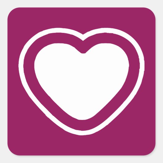 Heart to Heart Sticker (Vorderseite)
