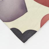 Heart to Hearts Fleece Blanket (Ecke)