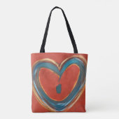 Heart Tote Tasche (Rückseite)