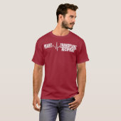 Heart Transplant Recipient Heartbeat Surgery T-Shirt (Vorne ganz)