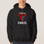 Heart Transplant Survivor Heart Bypass Open Heart Hoodie (Vorderseite)