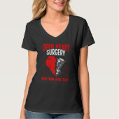 Heart Transplant Survivor Heart Bypass Open Heart T-Shirt (Vorderseite)