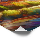 Heart Tree Liebe Poster (Ecke)